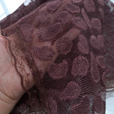 مینی اسکارف گیپور طرح سنگی ابعاد 70 در 70 سانتی متر