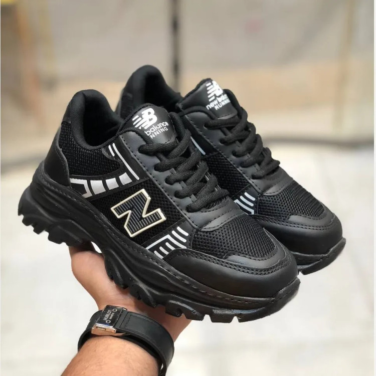 کفش اسپرت زنانه نیوبلانس طرح کنزو مشکی