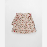 پیراهن دخترانه با تل طرح غزال