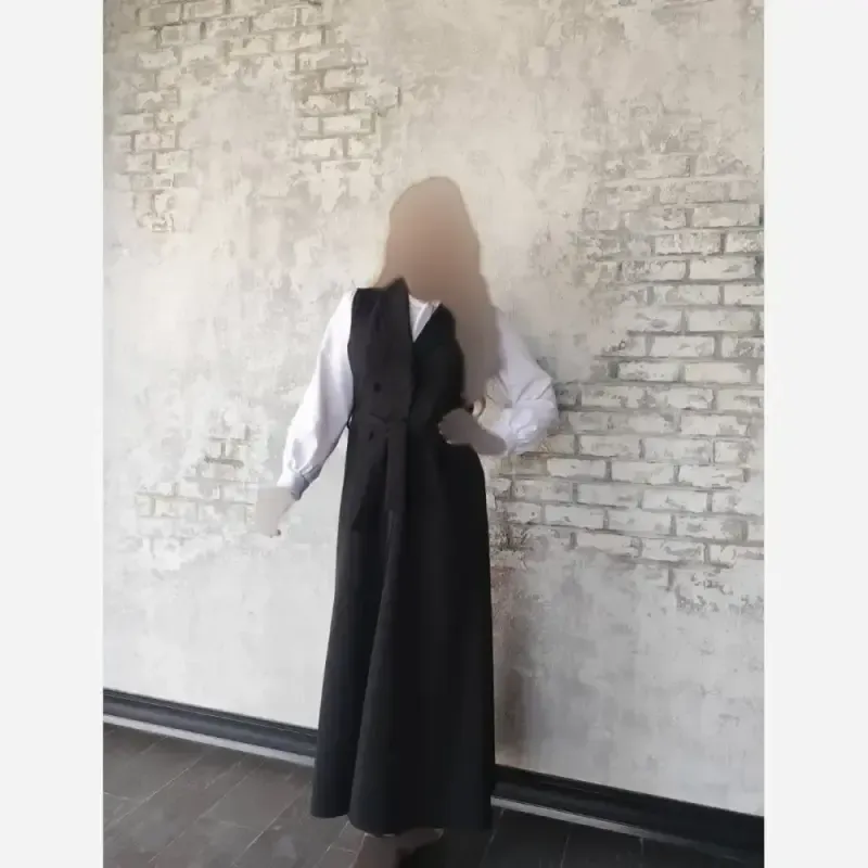 وست و کمربند زنانه طرح نلا جنس کرپ مازراتی قد 140