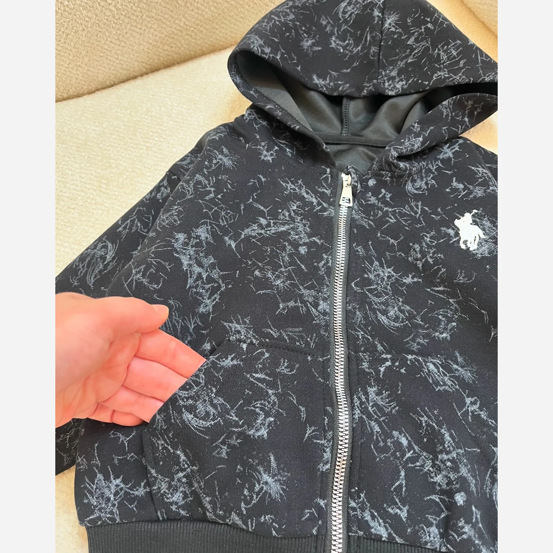 ست 3 تکه سوییشرت و بلوز و شلوار بچگانه برند پولو دورس وارداتی مناسب 1.5 تا 6 سال