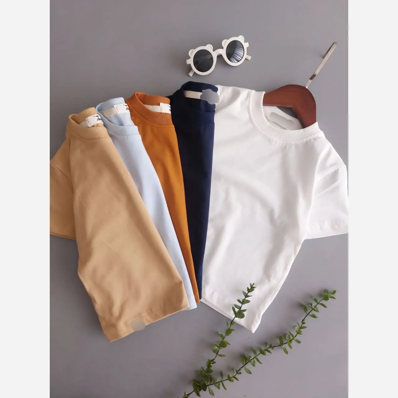 تیشرت پسرانه پنبه لاکرا راحتی روزمره سایز 40 تا 65