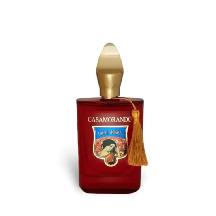 عطر زنانه فرگرنس ورد مدل کازاموراتی بوکت آیدل قرمز ادوپرفیوم حجم 100 میل طبع گرم و شیرین شرقی چوبی