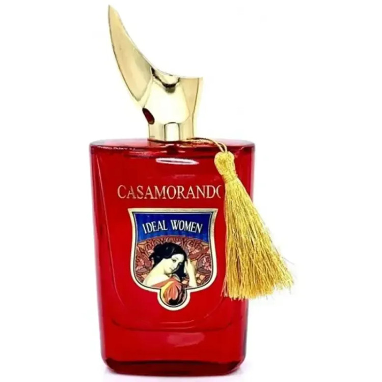 عطر زنانه فرگرنس ورد مدل کازاموراتی بوکت آیدل قرمز ادوپرفیوم حجم 100 میل طبع گرم و شیرین شرقی چوبی