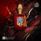 عطر زنانه فرگرنس ورد مدل کازاموراتی بوکت آیدل قرمز ادوپرفیوم حجم 100 میل طبع گرم و شیرین شرقی چوبی