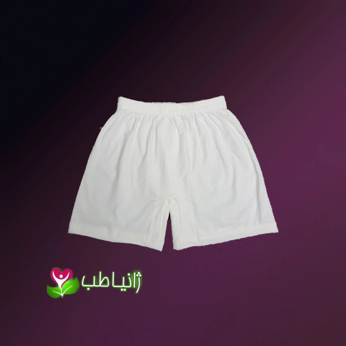 شورت پادار مردانه ژانیاطب سایز M صد در صد نخی ضد بو و عرق